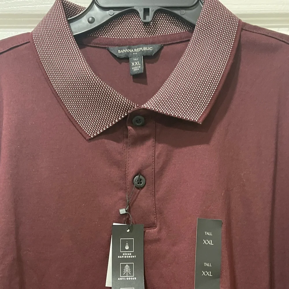 Banana Republic Men's Polo Organic Cotton - Picture 2 of 9